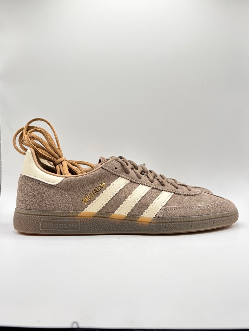 Adidas Handball Spezial sneakers in Earth Strata, Wonder White 11 Men